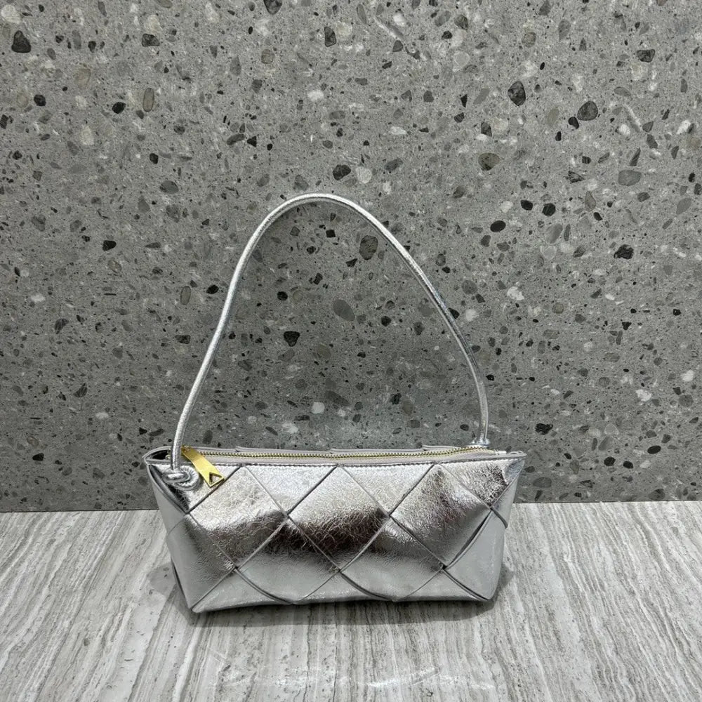 Woven Leather Crossbody Bag | Soulmate Streetwear by same ANTHEM.