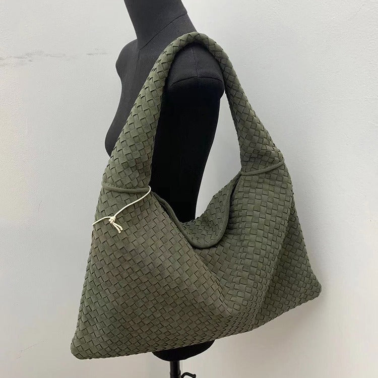 Woven Suede Tote Bag – Soulmate Streetwear Essential | same ANTHEM