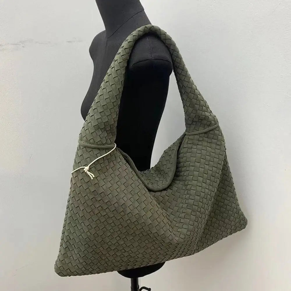 Woven Suede Tote Bag – Soulmate Streetwear Essential | same ANTHEM