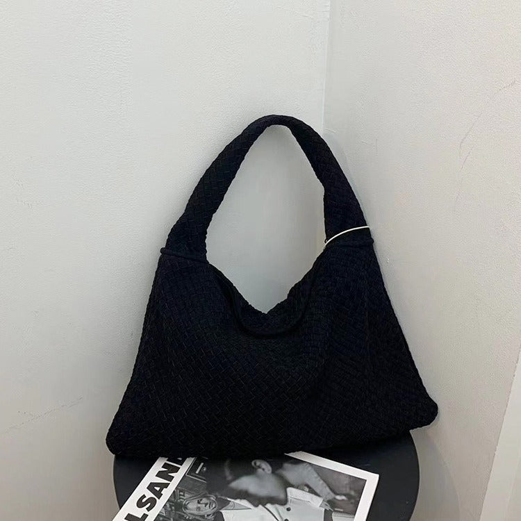 Woven Suede Tote Bag – Soulmate Streetwear Essential | same ANTHEM