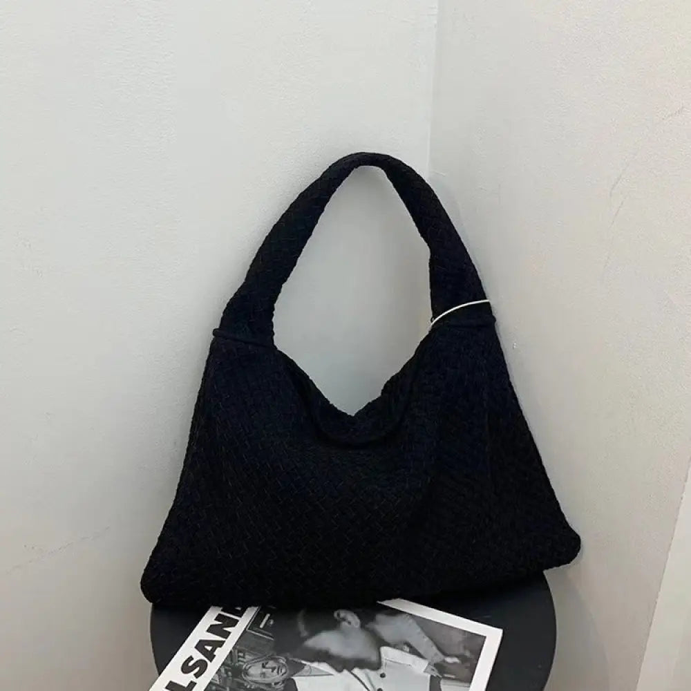Woven Suede Tote Bag – Soulmate Streetwear Essential | same ANTHEM
